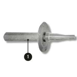 Cm Trailers Axle-Hyd Drum 1500Kg - 2009 Onwards: Durable & Reliable Trailer Axles