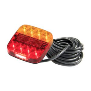 "99Arlm10 LED Stop/Tail/Ind/Reflector/Licence Combination Lamp with 10M Cable"