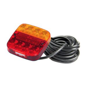 "99Arlm10 LED Stop/Tail/Ind/Reflector/Licence Combination Lamp with 10M Cable"