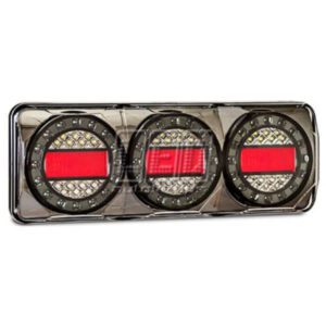 "LED Stop/Tail/Indicator Lights with Reflectors - Brighten Your Drive!"