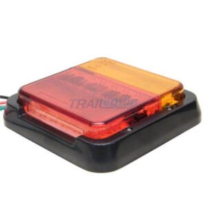 "120X125Mm Multivolt LED Tail Lamp Kit with NPL - Trailparts"