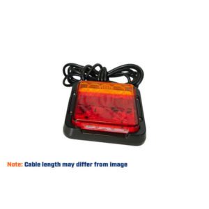 "Trailparts LED Tail Lamp 120x125mm Multivolt R/H - NPL Included"