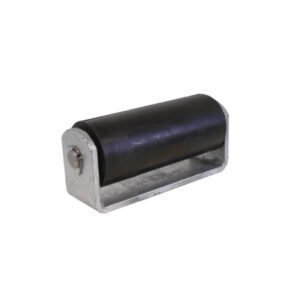 "Trailparts 115mm Galvanized Flat Roller Assembly Bracket - Durable & Reliable"