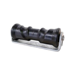 "200mm Galvanized Bracket Self Centre Roller Assembly - Trailparts"