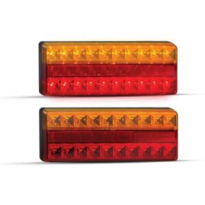 "LED Autolamps 275Ar Stop/Tail/Indicator/Reflector Combination Lamp - Multivolt | Bright & Reliable Lighting Solution"