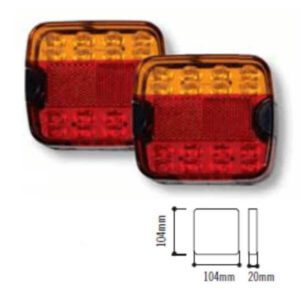 "Brighten Up Your Ride with CM LED Tail Lamp Combo BL100 Multivolt"