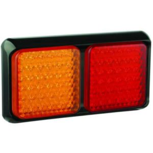 "Led Autolamps 80Barm Double Series Stop/Tail/Indicator Combination Lamp – Multivolt: Bright, Durable & Multivoltage"