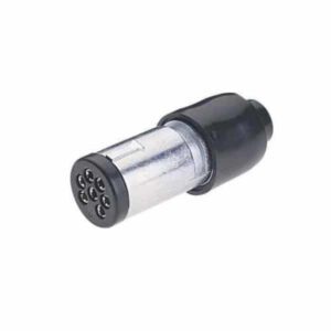 "Durable Narva 82132Bl 6 Pin Small Round Metal Trailer Plug - Get Yours Now!"