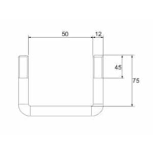 "50 x 50mm Swivel Ark Jockey Wheel U Bolt Set - Get Yours Now!"
