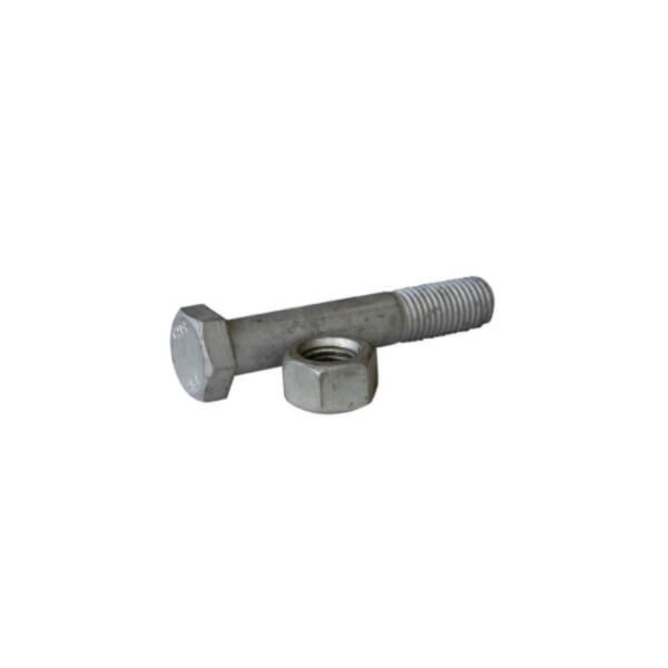 "M16 X 90 Galvanized Bolt - Trailparts: Durable & Reliable Fastening Solution"