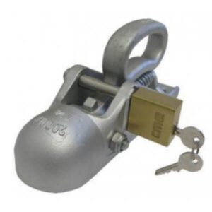 "Heavy Duty Marine Quality Brass Coupling Lock for Trailers - Cm Trailers"