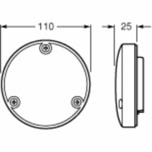 "Hella LED Stop/Rear Position Module: Brighten Your Vehicle's Rear Position with Quality Lighting"