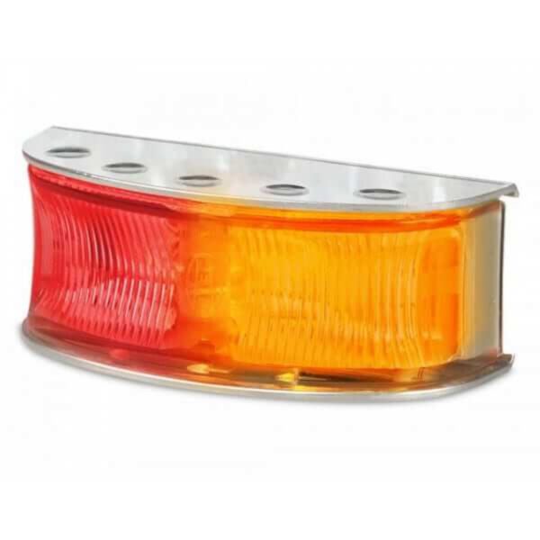 "Hella LED Duraled Side Marker Lamp - Stainless Steel Housing | Bright & Durable Lighting"