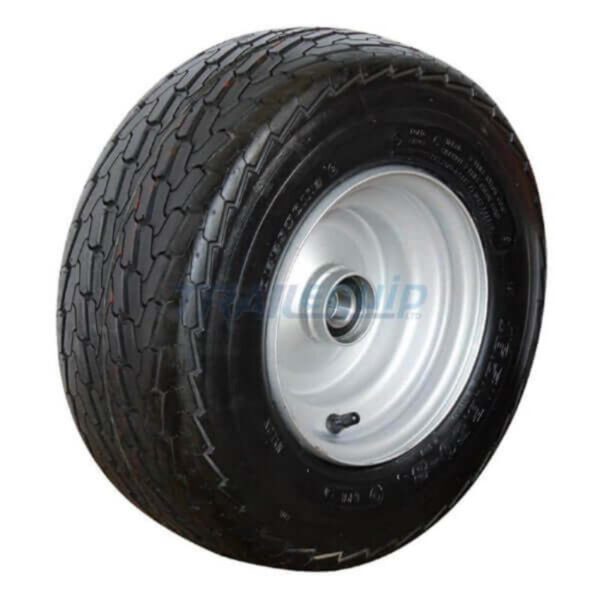 "Trailparts 16.5 X 6.5-8" Rim/Tyre Assembly with Intergal Bearings - High Quality & Durable"