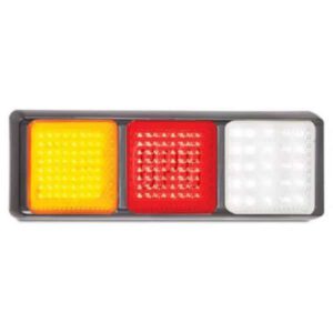 "125Barwm LED Stop/Tail/Indicator/Reverse Triple Combination Lamp - Brighten Your Vehicle's Rear!"