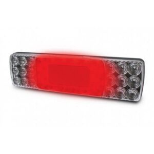 "Hella LED Stop/Rear Position/Rear Direction Indicator Lamp with Retro Reflector - Bright & Visible Lighting for Your Vehicle"