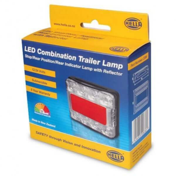 "Hella Submersible LED Rear Combination Lamp: Brighten Your Ride with Quality Lighting"