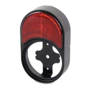 "Hella Red Reflex Retro Base: Horizontal or Vertical Mounting Options"