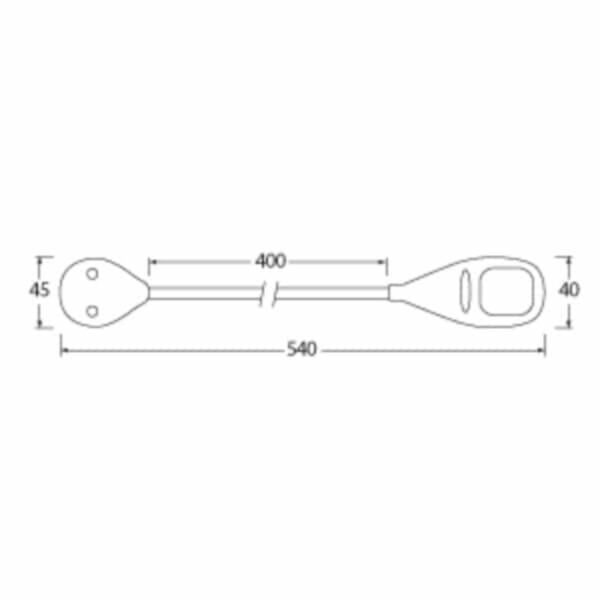 Narva 87684Bl 9-33V LED Reading Light | 40Cm Flexible Arm | Integrated On/Off Lens Switch