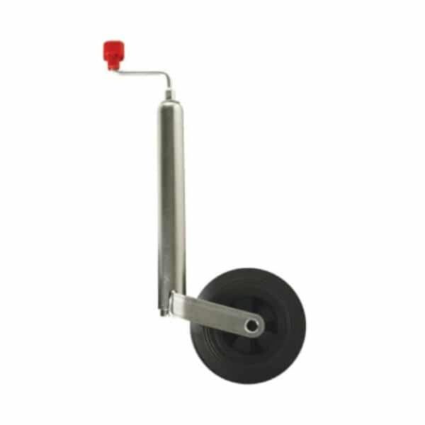 "200mm Compact Rubber-Plastic Wheel Alko Jockey Wheel - European"