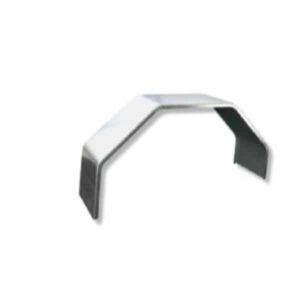 "Steel Folded Single Axle Mudguard with Rolled Edge | CM Trailers"
