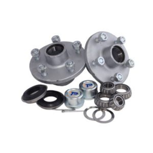 "Trailparts Hub Kit Non-Braked 1500Kg Galvanized 5 X 4 1/2 E - Durable & Reliable Hub Kit for Heavy Loads"