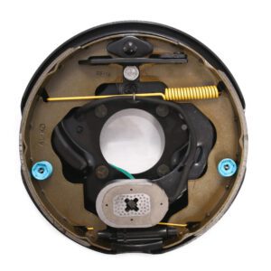 Alko Electric Drum Brake - Backing Plate 10" Left Hand with Park