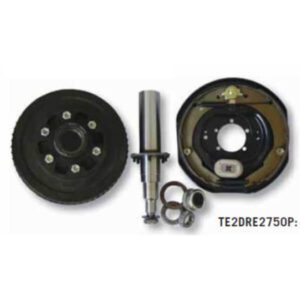 "CM Trailers 12" Electric Drum Brake Axle Kit - 2750kg - Get Yours Now!"