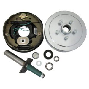 "CM Trailers Electric Drum Brake Axle Kit 10 Inch - 1750kg - Enhance Your Trailer's Performance"