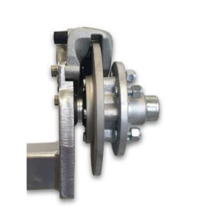 "Trailparts Stainless STRIKE Hydraulic Caliper with Pads - High Performance Braking Solution"