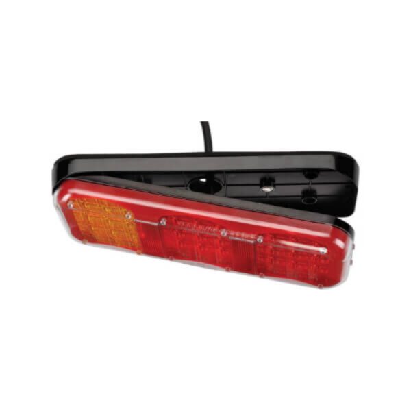 "Narva Model 42 LED Tail Lamp: 9-33 Volt Red/Amber - Bright & Durable Lighting"