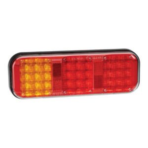 "Narva Model 42 LED Tail Lamp: 9-33 Volt Red/Amber - Bright & Durable Lighting"