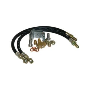 "Trailparts Brake Hose Kit: Suit Hyd Disc, Banjo Hoses, 1 Axle Braked"