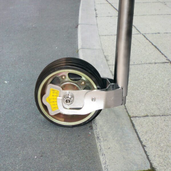"Premium ALKO Jockey Wheel - 230mm European With Nose Load Indicator"