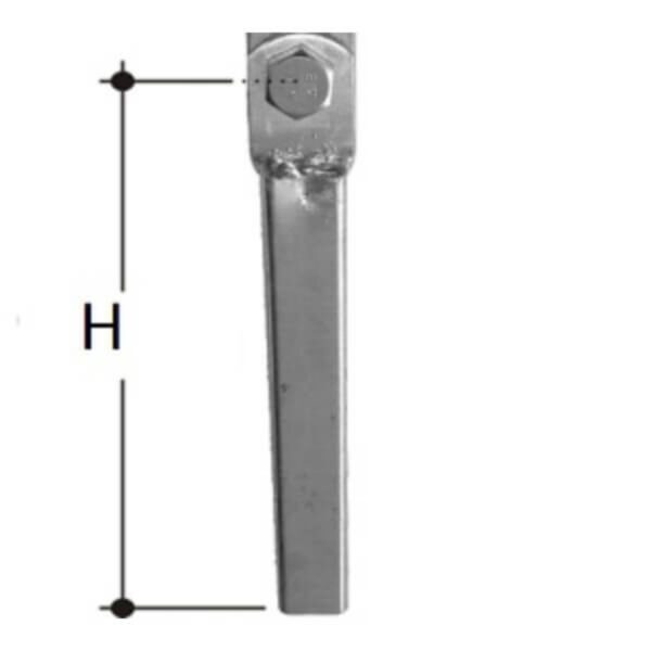 "Cm Trailers Wobble Roller Post for Dual Upright - Get Maximum Stability & Durability"