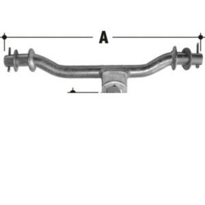 Cm Trailers Wobble Roller Axle - Perfect for Dual Trailers!