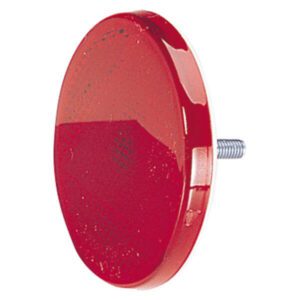 "Narva 84002Bl Retro Reflector 65mm Diameter with Fixing Bolt Red - Enhance Visibility & Safety"