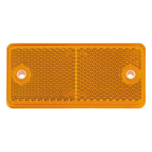 "Narva 84031Bl Clear Retro Reflector 90 X 40mm - Dual Fixing Holes for Maximum Visibility"