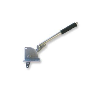 "Trailparts Side Mount Mechanical Parking Brake - Zinc Plated Style"