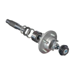 "Trailparts Unihub HSS 3000kg 6x5 1/2" 55mm Stub End - Heavy Duty Hub for Maximum Strength & Durability"