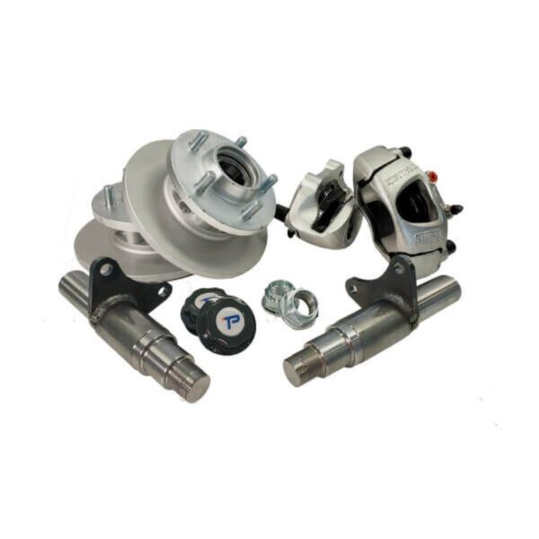"Trailparts 225mm Disc Unihub 1800kg HSS Strike! Cast 5 x 4 1/2" - Heavy Duty Hub for Off-Road Adventures
