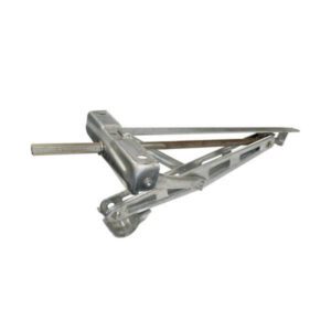 "1150kg Galvanized Trailparts Corner Steadies with Screw Adjustment - Buy Now!"