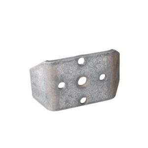 "Zinc Plated Weld-on Swivel Plate | Trailparts | Durable & Reliable"