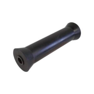 "Trailparts Keel Roller Mk6 Black: Durable and Reliable Boat Trailer Roller"