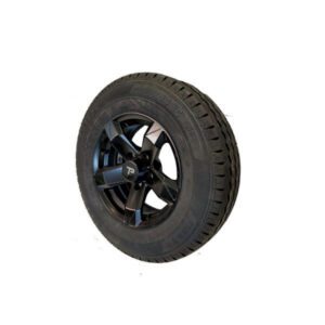 "185R14C KANTANA BLACK 850kg Trailparts Rim/Tyre - Get Ready for Your Next Adventure!"