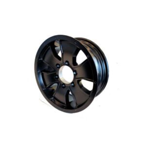 "15" x 6" 1250kg ADRENALIN BLACK Alloy Rim - Trailparts for Maximum Performance"