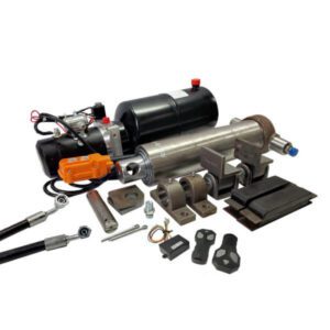 "Trailparts 1050mm Hydraulic Tipping Kit: 12/24V Wireless - Get the Job Done Quickly!"