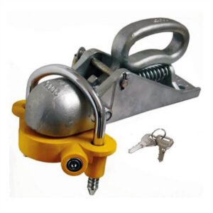 "Universal Coupling Lock Fits 1-7/8" - CM Trailers Secure Lock for Trailers