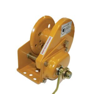 "Heavy-Duty 1200Kg Braked Winch with 10:1 Pull Ratio - CM Trailers"