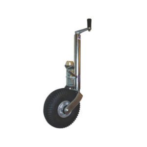 Heavy Duty Jockey Wheel with Solid Tyre - 350x4, 300kg Capacity - Cm Trailers